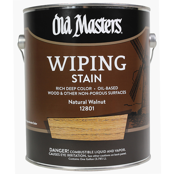 Old Masters 1 Gal Natural Walnut Oil-Based Wiping Stain 12801
